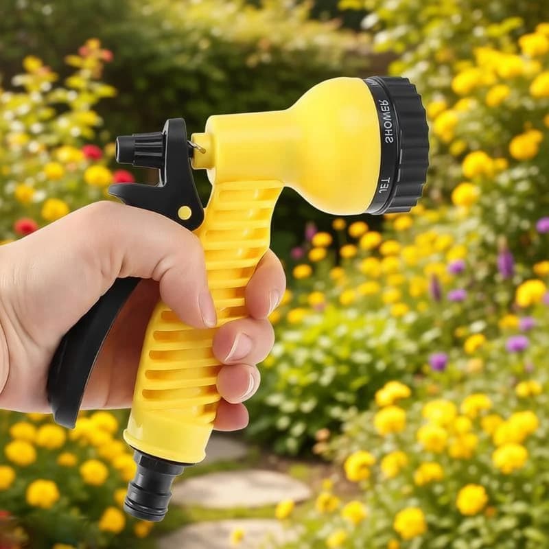 7 functions high pressure water gun for car washing, garden irrigation, adjustable nozzle, lawn irrigation gun, multifunction sprayer