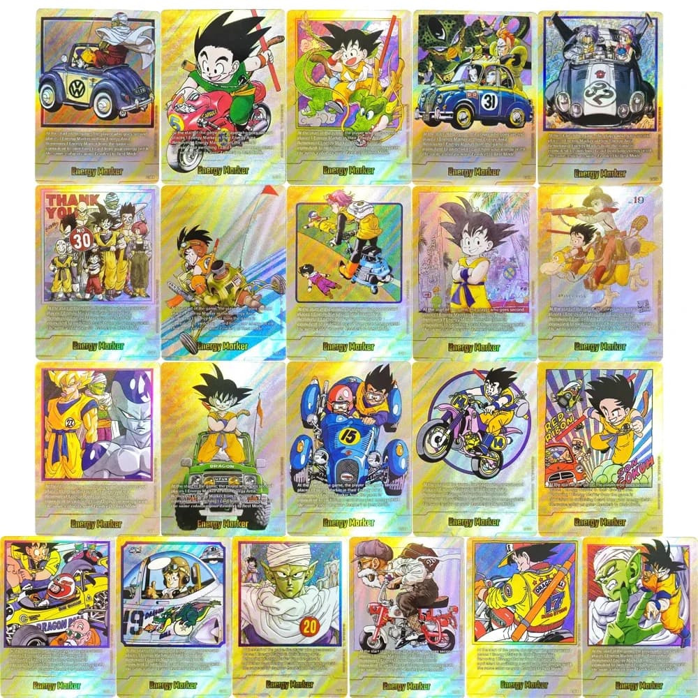 Carte da Collezione Dragon Ball Fai da Te, Carte Energia Son Goku Beerus SB02 EN, Carte Anime di Alta Qualità Fatte a Mano, Gioco, Regalo, Giocattolo