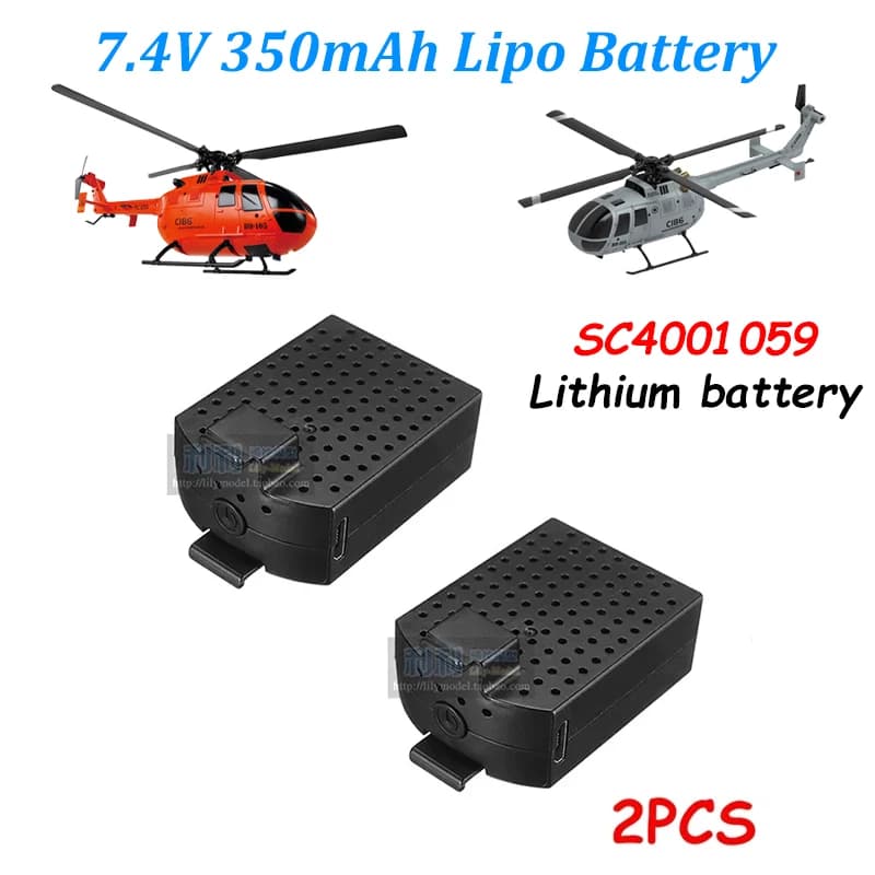 Batteria originale RC ERA per accessori per pezzi di ricambio per elicotteri RC in scala C186 PRO BO105