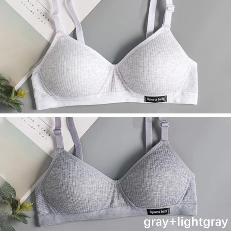 FallSweet 1/2PCS Reggiseno push-up senza cuciture senza fili per donna, bralette confortevole a forma di V per seni piccoli coppa AB