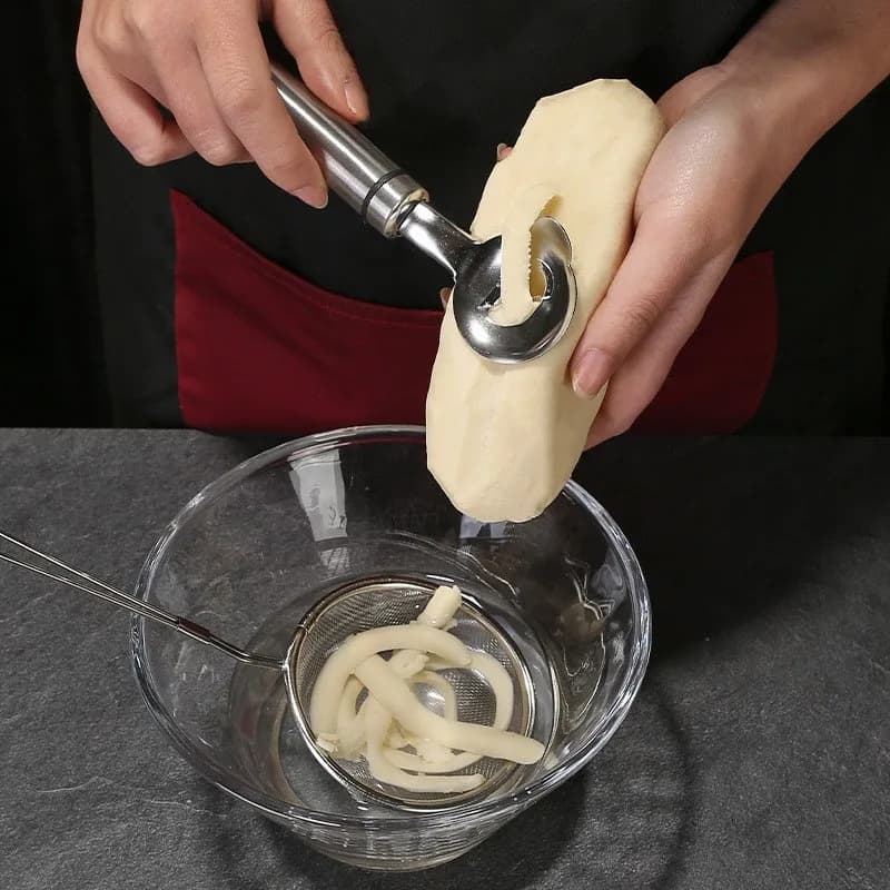 Spaghetti Cutlery Stainless Steel Cutlery cutter Pasta cutter Manual Mouth wide cutter for sliced noodles Kitchen cutter