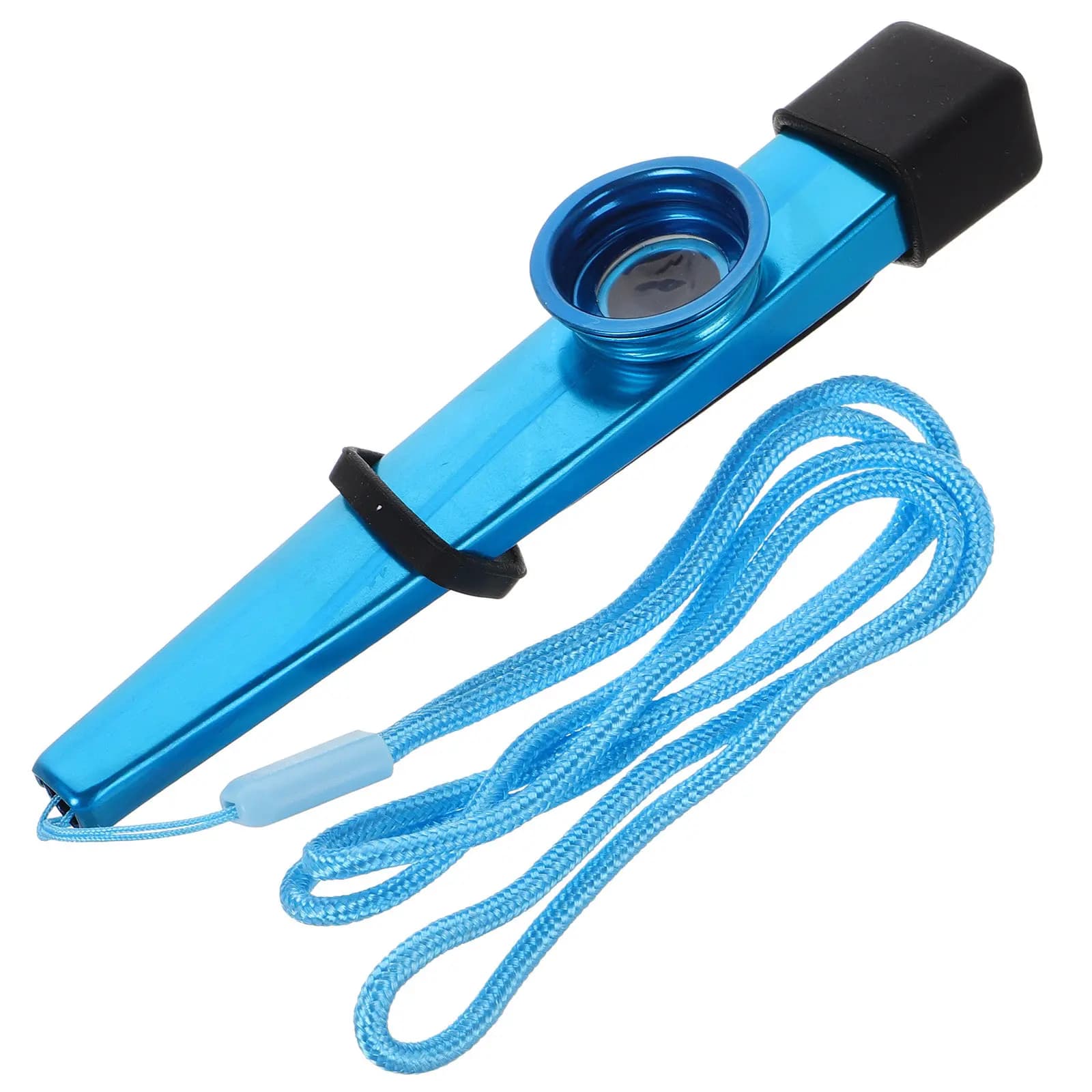 Set di 1 Kazoo in Metallo per Adulti, Strumento Musicale Facile da Imparare, Versatile Compagno per Chitarra e Ukulele, Compatto e Portatile