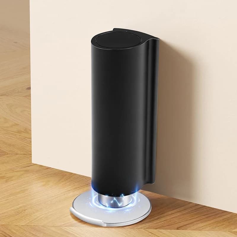 Stainless Steel Magnetic Door Stopper Self Adhesive Windproof Door Suction Doorstop Base Home Heavy Duty Door Hardware Holder