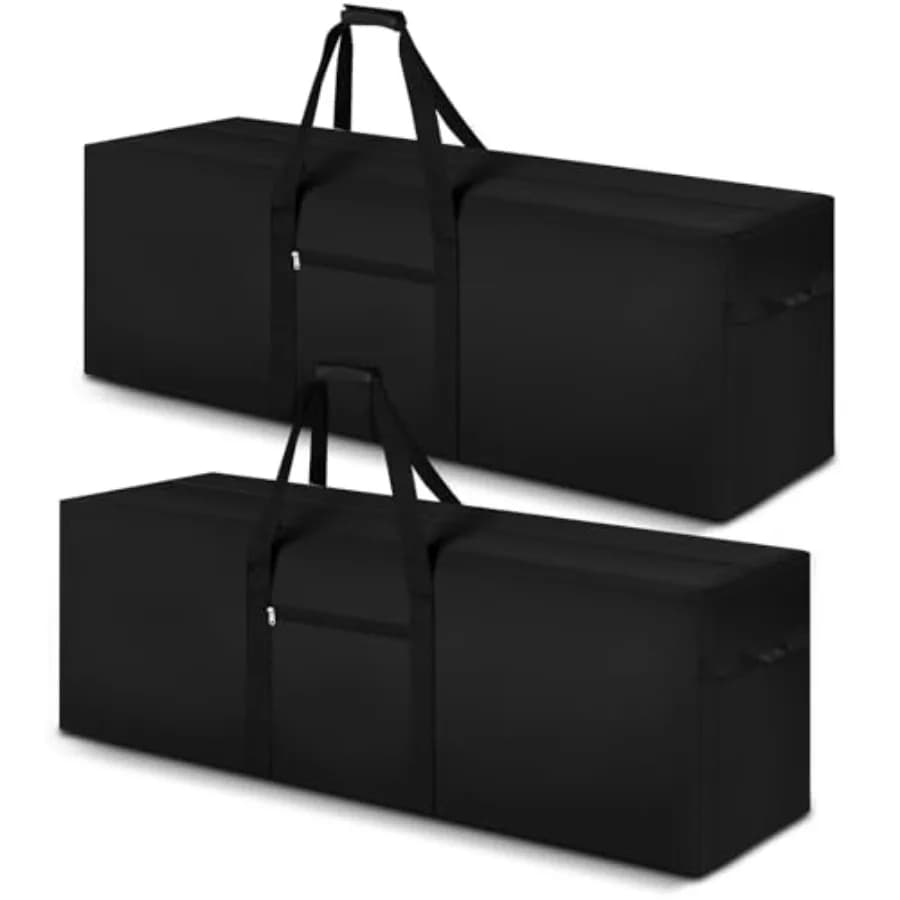 Borsa da viaggio extra large da 33 litri, borsa portaoggetti per tenda da campeggio, borsa per il trasporto di attrezzature sportive e da esterno, resistente e impermeabile