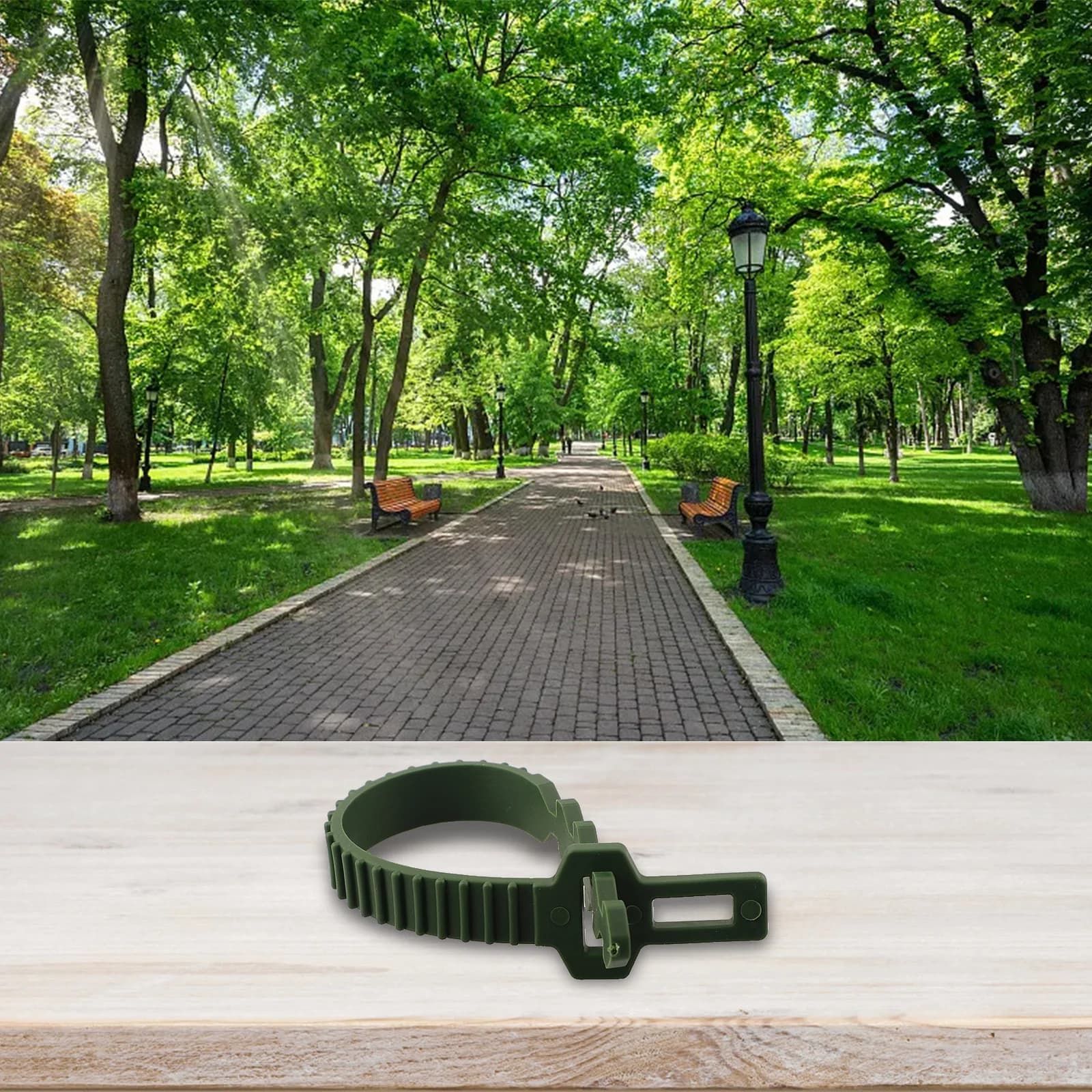Accessori per Giardino: Fermacavi Regolabili per Piante, Supporti per Serra e Casa, Design Moderno