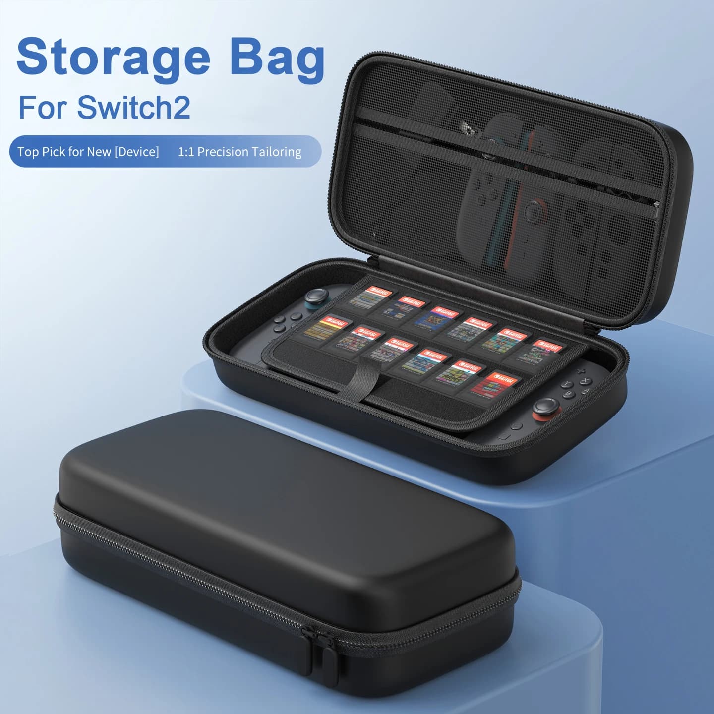 Custodia da trasporto per Switch 2 Custodia rigida per console di gioco NS2 Custodia da viaggio Custodia antiurto a prova di caduta per NS 2