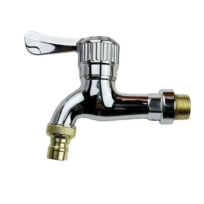 1/2" quick male connector plastic water hose single cooled tap for garden balcony