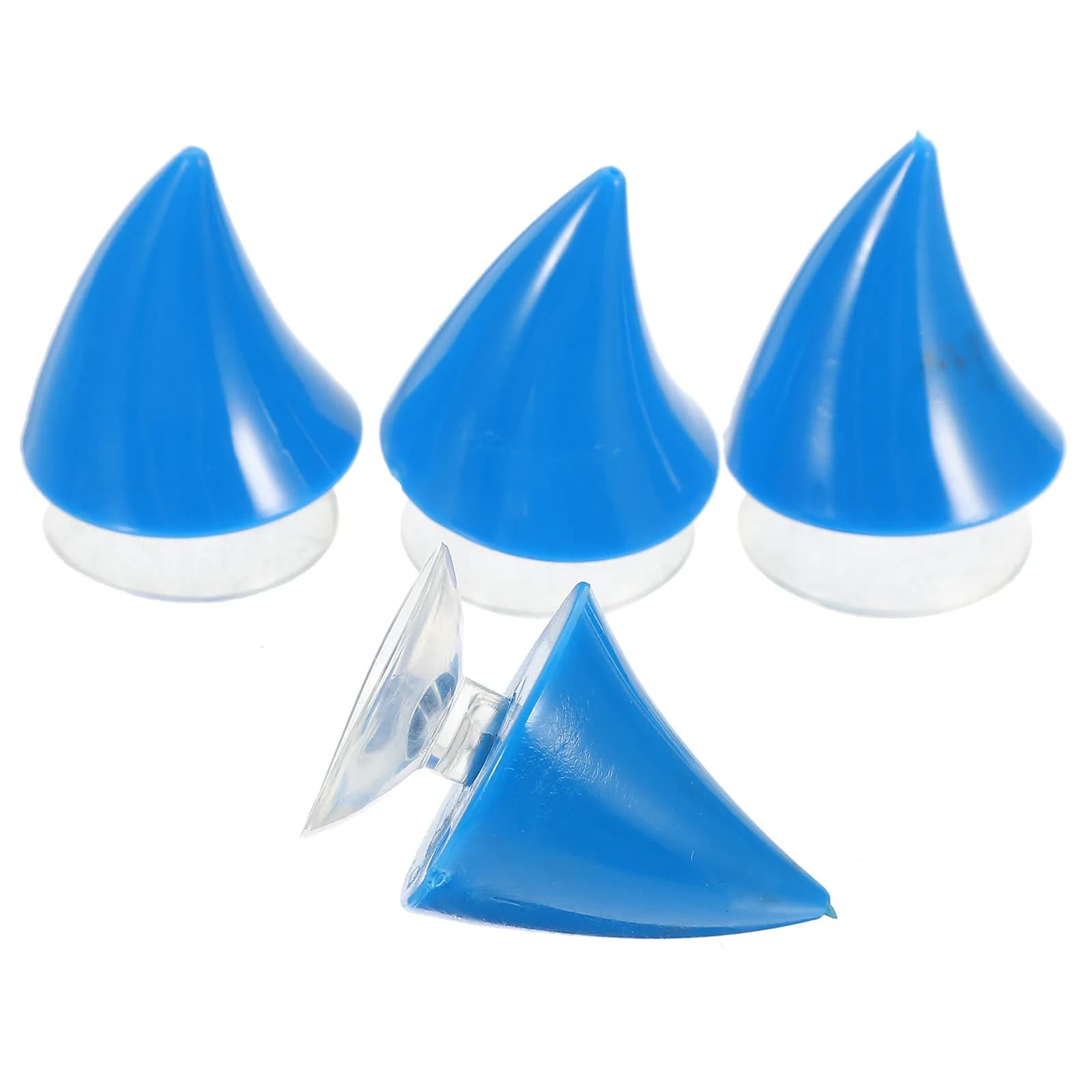 4 Pezzi Corna Decorative da Demone per Moto, Caschi da Sci e Snowboard, Facili da Installare con Ventosa, Riutilizzabili