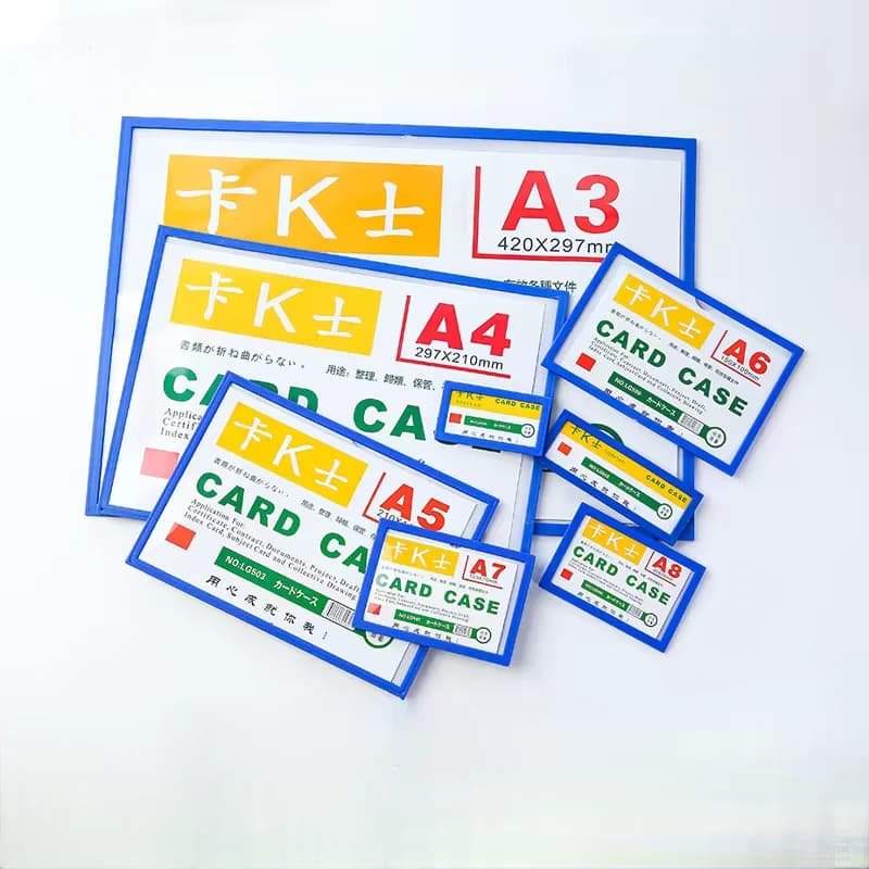 10 pezzi 80x45mm porta cartello magnetico in plastica telaio tavolo scaffale etichetta prezzo adesivo magnete scaffale magazzino data porta carte