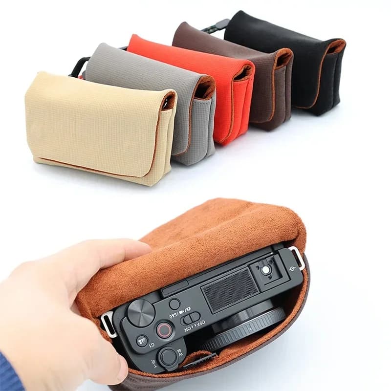 Borsa per Fotocamera Canon G7X Mark II III G7XII G7X2 G7XIII G7X3, Design Magnetico, Custodia Antiurto, Borsa da Trasporto Portatile