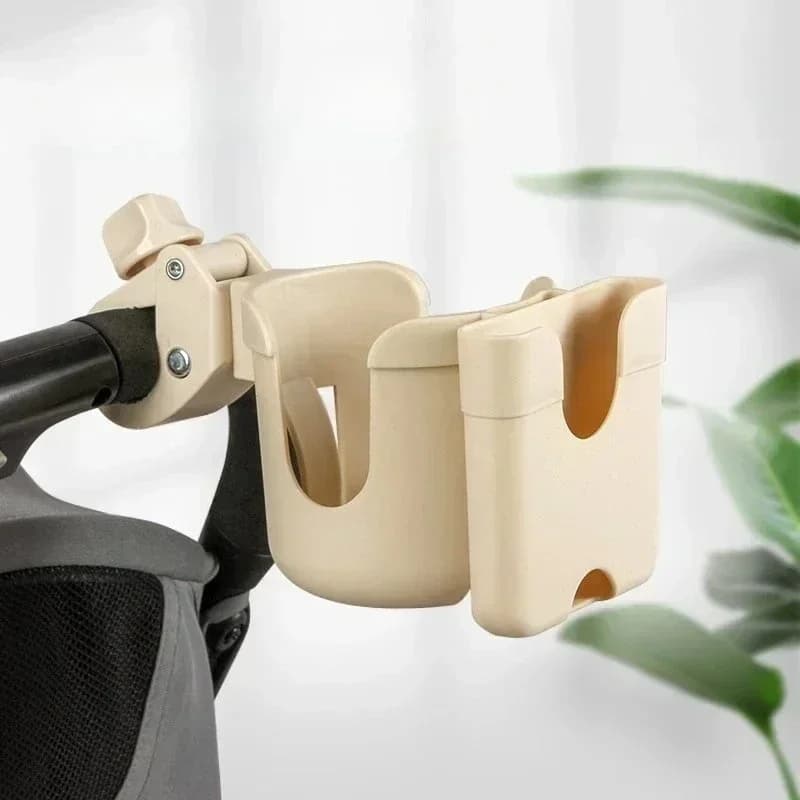 1Pc Anti Goccia Carrozzina Portabicchieri per Passeggino Bottiglia Bambini Carrozzina Accessori Contenitore per bevande antiscivolo regolabile