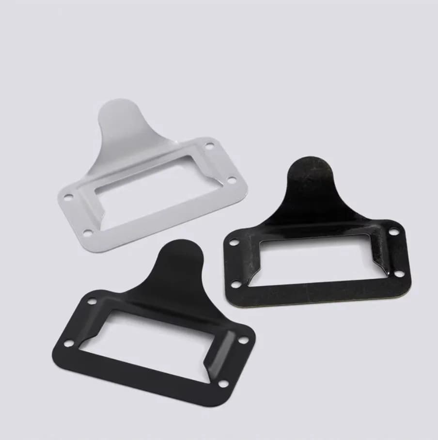 100 pezzi porta etichette telaio scatola maniglia hardware per la casa cassetto piccola maniglia per cassetto nome porta etichette per carta