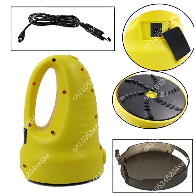 Spazzola da neve professionale per auto elettrica con funzione di sbrinamento, strumento rapido per la rimozione del ghiaccio, ricarica USB per la pulizia del parabrezza