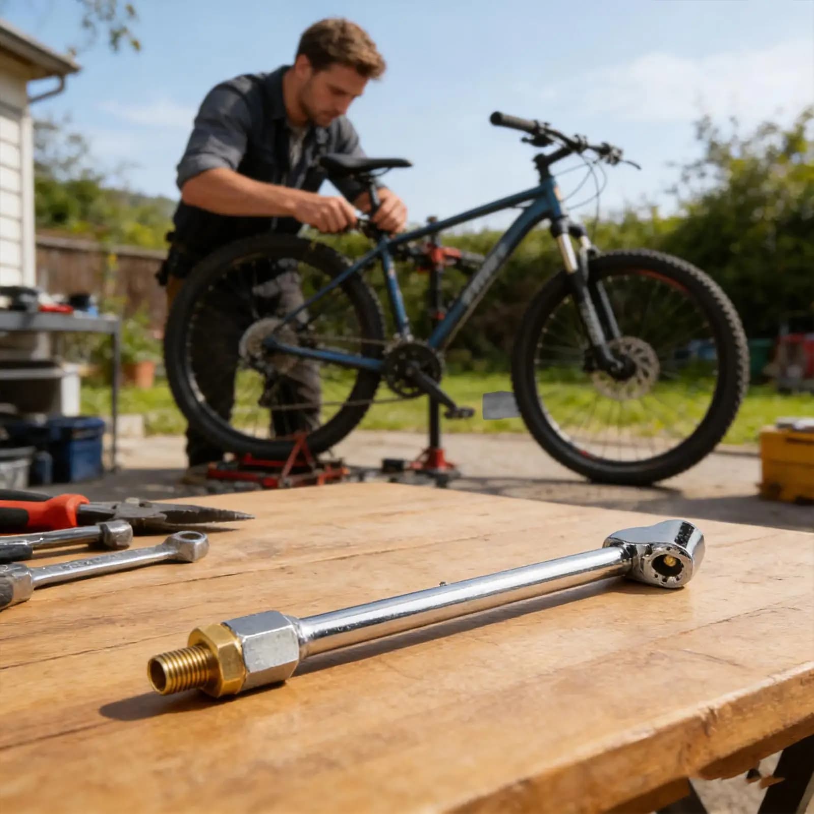 Valvola di gonfiaggio rapida a bloccaggio rapido, a prova di perdite, portatile, per pneumatici auto, camion, camper, SUV, bici, moto