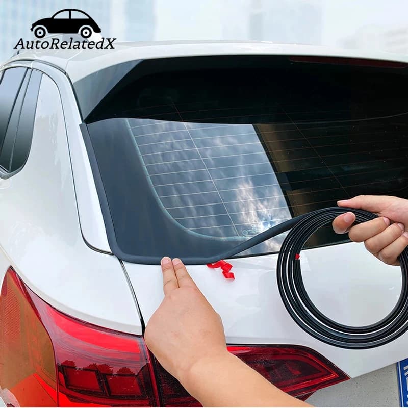Guarnizione in gomma a forma di Y per auto guarnizione in vetro cavo modanatura del bordo della finestra decorare la guarnizione per parabrezza posteriore 2 3 metri