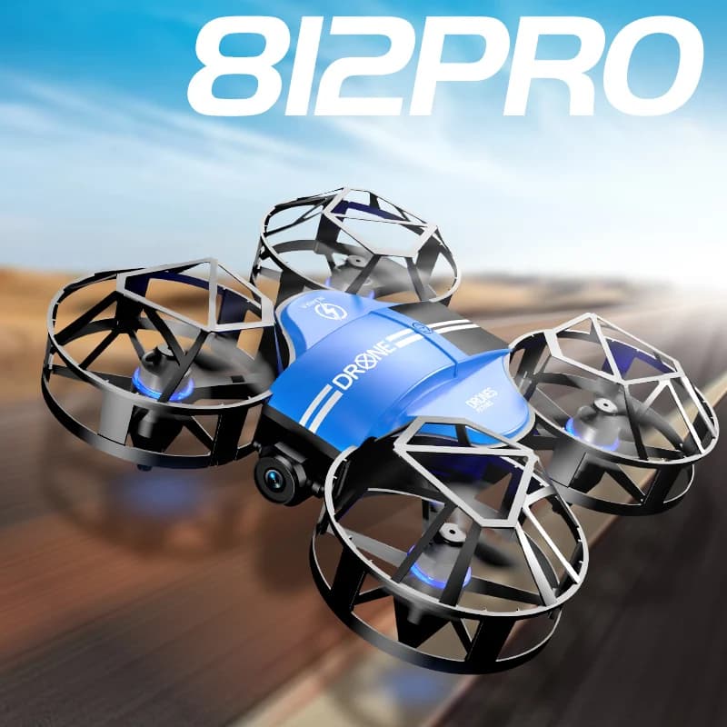 DWI NUOVO 812PRO Drone professione HD drone aereo 360 ° Telecamera di protezione con WiFi FPV RC Drone Altezza Mantieni i giocattoli per bambini dell'elicottero