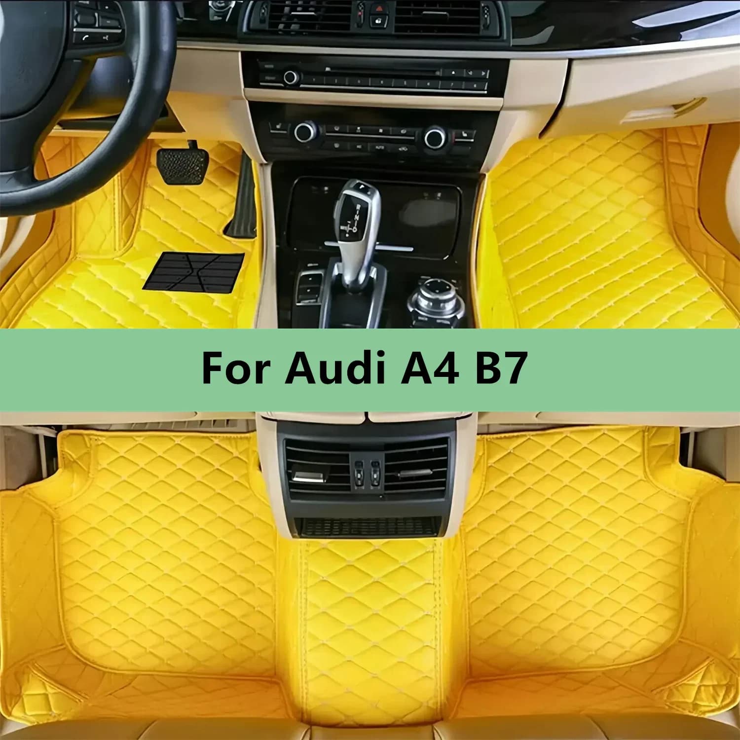 Tappetini auto per Audi A4 B7 2005 2006 2007 2008 2009 Tappetini per auto Uomo Donna Accessori auto