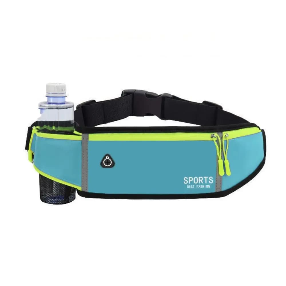 Waterproof Running Waist Bag Invisible Adjustable Running Belt Pouch Reflective Strip Lightweight Sports Fanny Pack