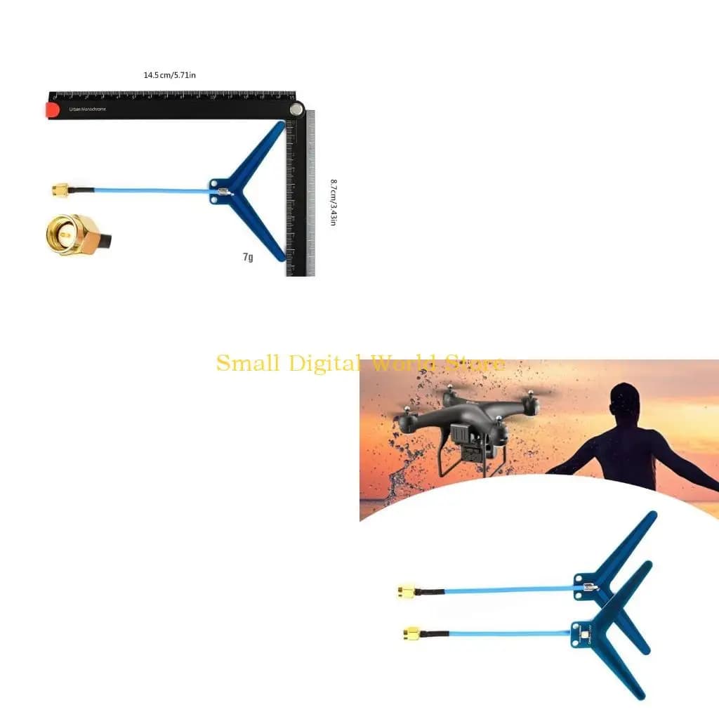 77UB Y1240 Antenna Dipole Antenna for FPV Racing Drones with Stable Signal Transmission Function
