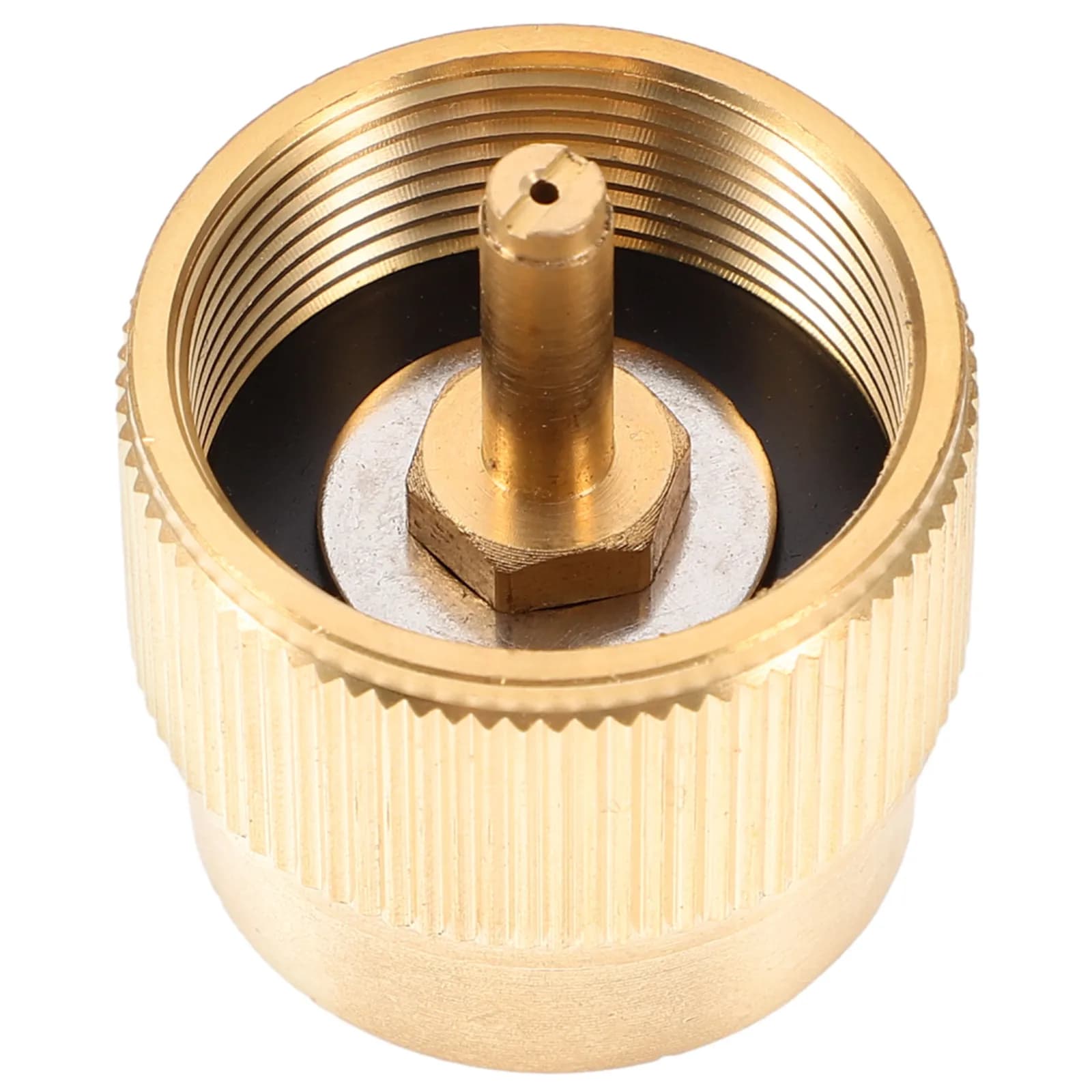 Adattatore per bombola di propano per fornello da campeggio, convertitore per serbatoio di gas, portatile, leggero, resistente all'usura, riutilizzabile
