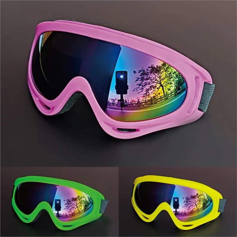 Men Women Universal Wind Block Anti Scratch Ski Goggles Many Color Selections For All Kinds Of Outdoor Snow Sports