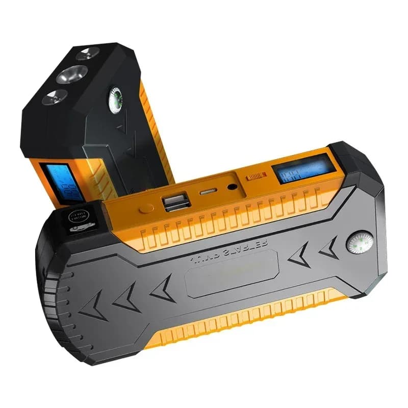 Nuovo completo 12V 20000mAh Avviatore di emergenza per auto Accumulatori e caricabatterie di riserva Doppia interfaccia USB Caricabatteria per auto portatile di avviamento di emergenza per auto