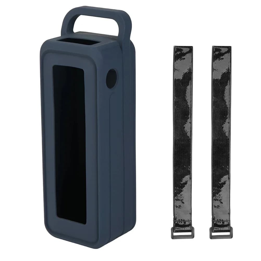 Portable Silicone Case with Hook Straps and Carry Handle for Anker 27 650mAh Power Bank Designed for Active Lifestyle