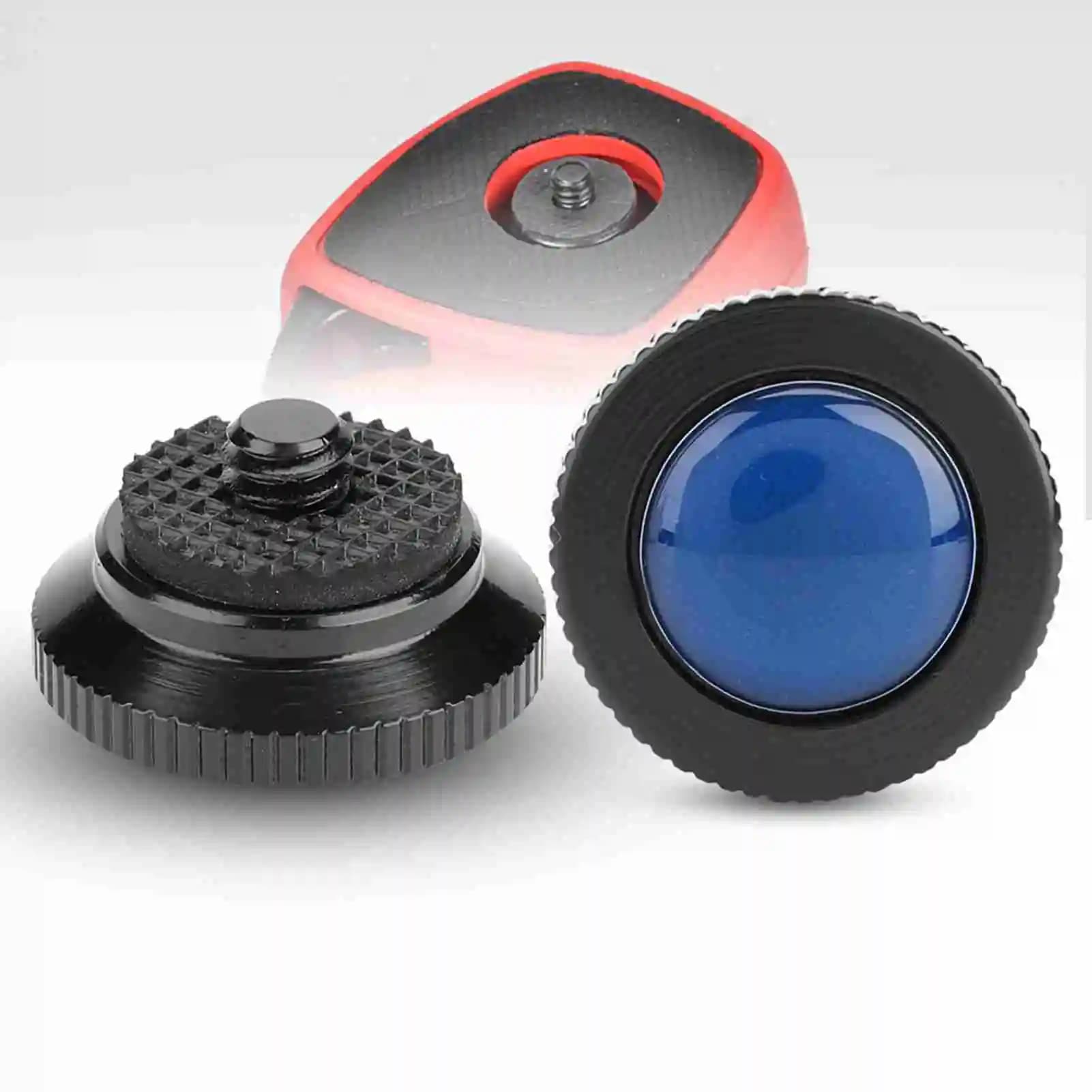 Mini Aluminium Alloy Round Quick Release Plate for Manfrotto Compact Action Tripod Quick Release Plate Mini Quick Release Plate