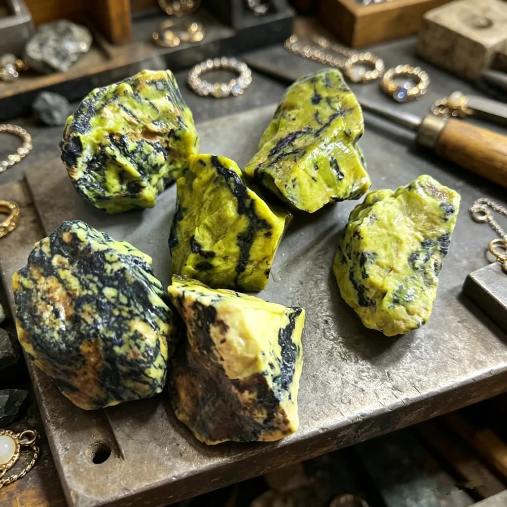 Naturale giallo turchese cristallo pietra diffusore di profumo pietra grezza acquario casa decorazione del giardino pietra campioni minerali