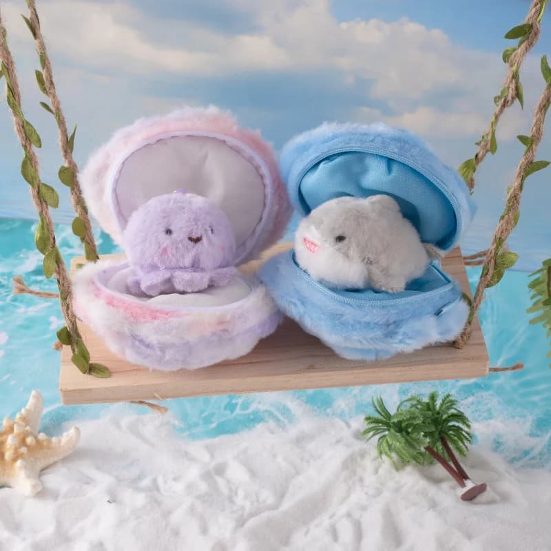 Portachiavi Ocean Fly ell Home Plu Toy, Bambola Clownfish Creativa, Ciondolo per Borsa di Coppia, Animale di Peluche Morbido da Collezione