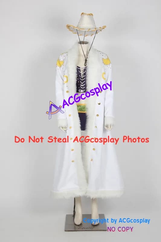 Costume cosplay Nico bianco e viola scuro acgcosplay Costume da palcoscenico include cappello