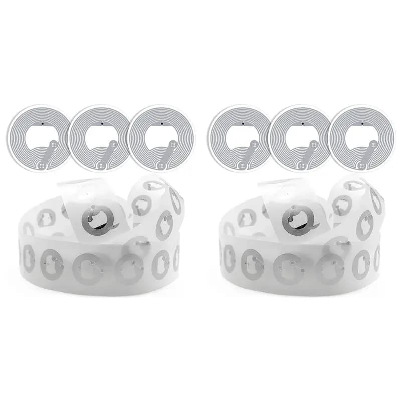 【BRILLIANT】Etichette NFC da 100 pezzi, carte NFC, adesivi NFC Ntag215 Tag NFC Carte moneta NFC per Tagmo, telefoni cellulari abilitati NFC e dispositivi