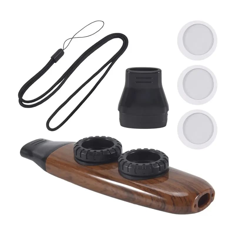 ONGE Kazoo con diaframmi a 5 flauto Strumenti musicali Kazoo in plastica Kazoo per chitarra, ukulele