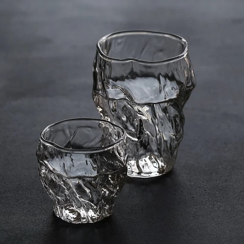 Bicchiere da whisky fatto a mano in stile giapponese con bicchiere da whisky e bicchiere da Cocktail