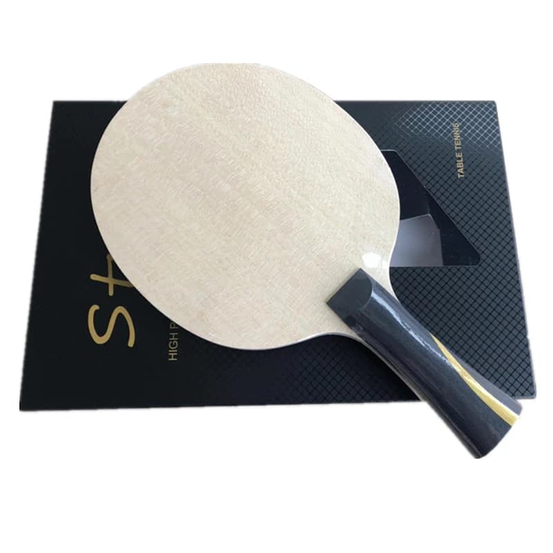 Stuor Special Blade Two-sided eterogeneo BLAC Carbon Out e legno puro Long Pips-Out racchetta da Ping Pong Blade OFF +
