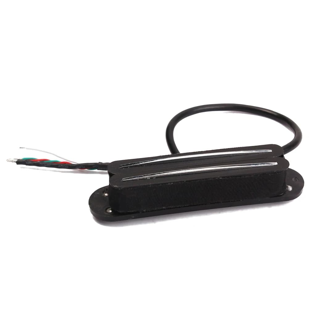 【STOCK】Electric Guitar Small Dual-Track Cut Single Pick-Up In Black