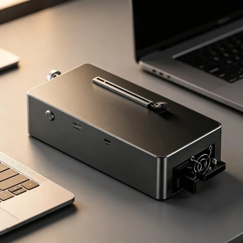 AG01/AG02 eGPU Docking Station OCulink/USB4 100W Reverse Charging Built-in 800W PSU