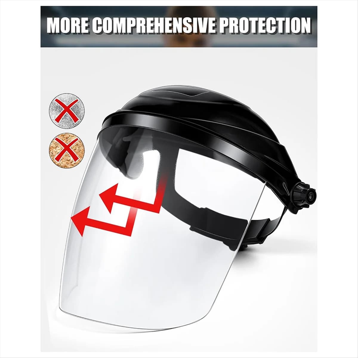 Popular_4 Pcs Safety Face Mask Shield