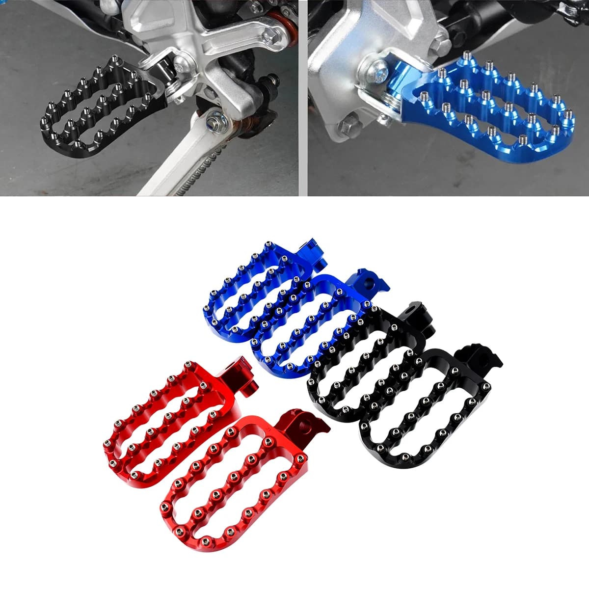 2019-2024 CNC Foot Pegs Foot Rest Footpegs Forged For Yamaha Tenere700 XTZ 700 Tenere 700 Rally Edition Motorcycles Accessories