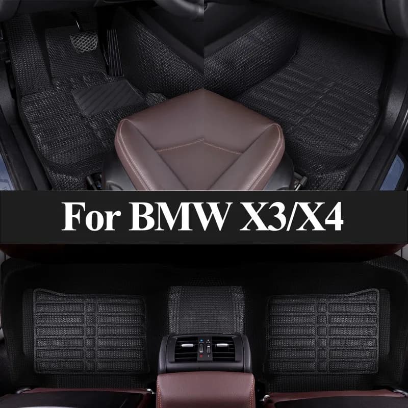 Car mat for BMW X3 X4 G01G02 F97 2018-2024 Durable Non-slip Car Mat Easy to clean and wear resistant