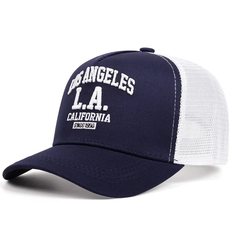 Simple Creative Letter Embroidery Lable Breathable Baseball Caps Spring and Autumn Outdoor Adjustable Casual Hat Sunscreen Hat