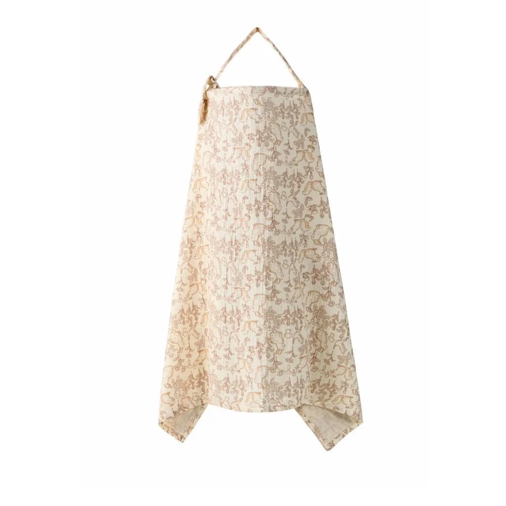 Copertina per Allattamento in Cotone con Scollo Regolabile, Coperta Multiuso Traspirante per Passeggino