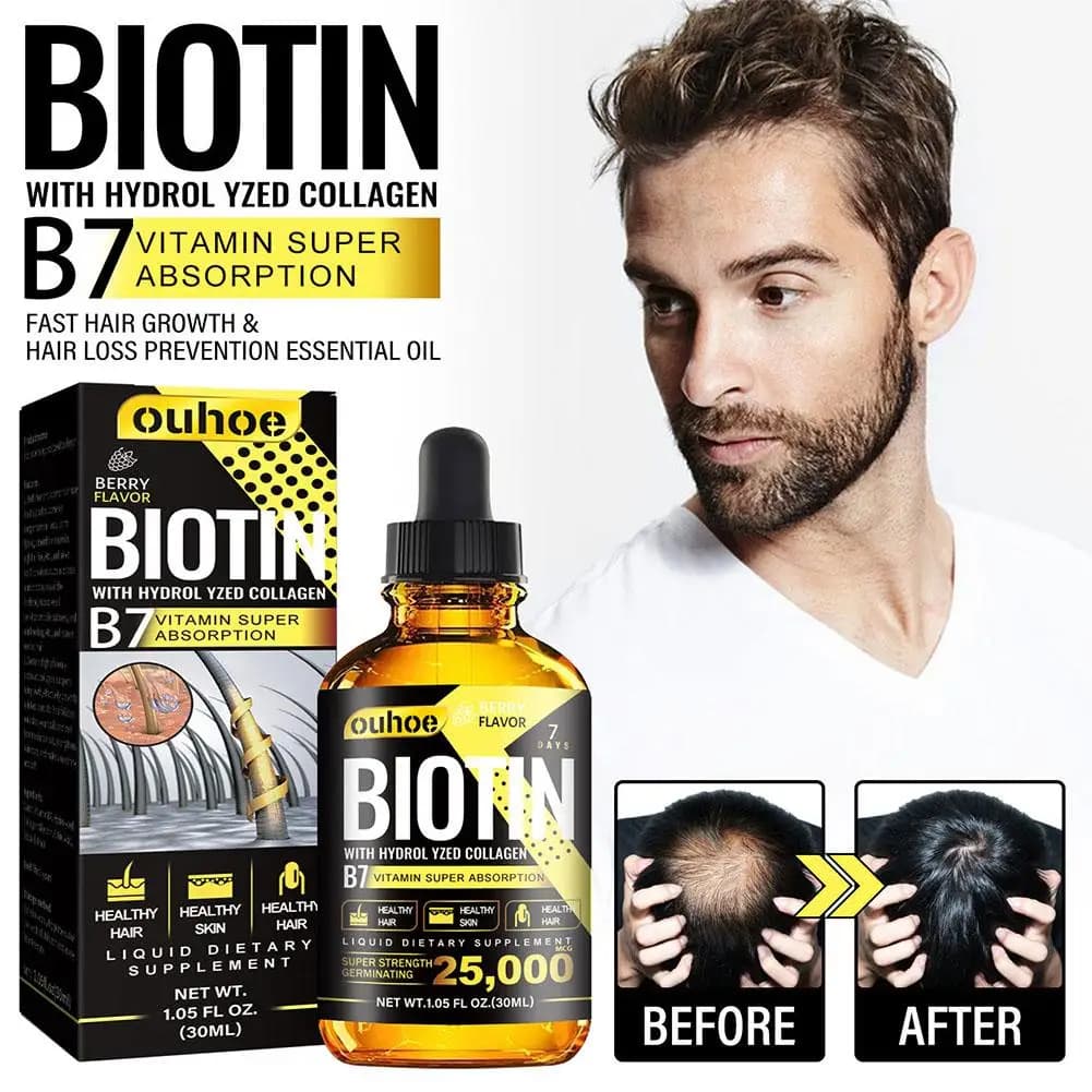 Collagene Vitamina B7 Cura dei capelli Olio essenziale Nutrire il cuoio capelluto Prevenire la perdita dei capelli Stabilizzare le radici Proteggi i follicoli Trattamento dei capelli per adulti