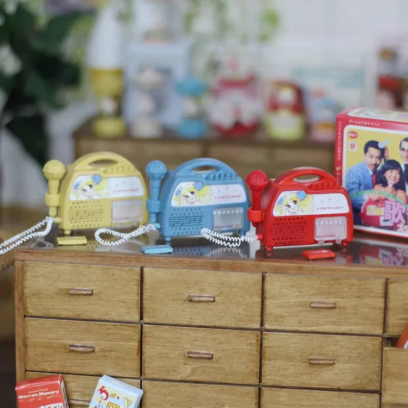 1/6 1/12 Casa delle bambole Modello Mobili Accessori Macchina Karaoke Bjd Ob22 Gsc Blyth Soldato Lol Mini Giocattoli Miniature di case delle bambole