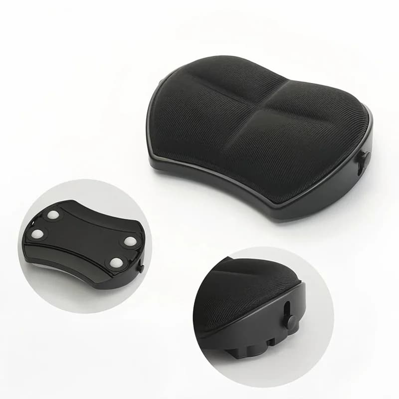 Supporto per Polso per Mouse da Gaming, Tappetino per Scrivania con Poggiapolsi per Casa e Ufficio, Protezione per Polso, Accessori per Mousepad