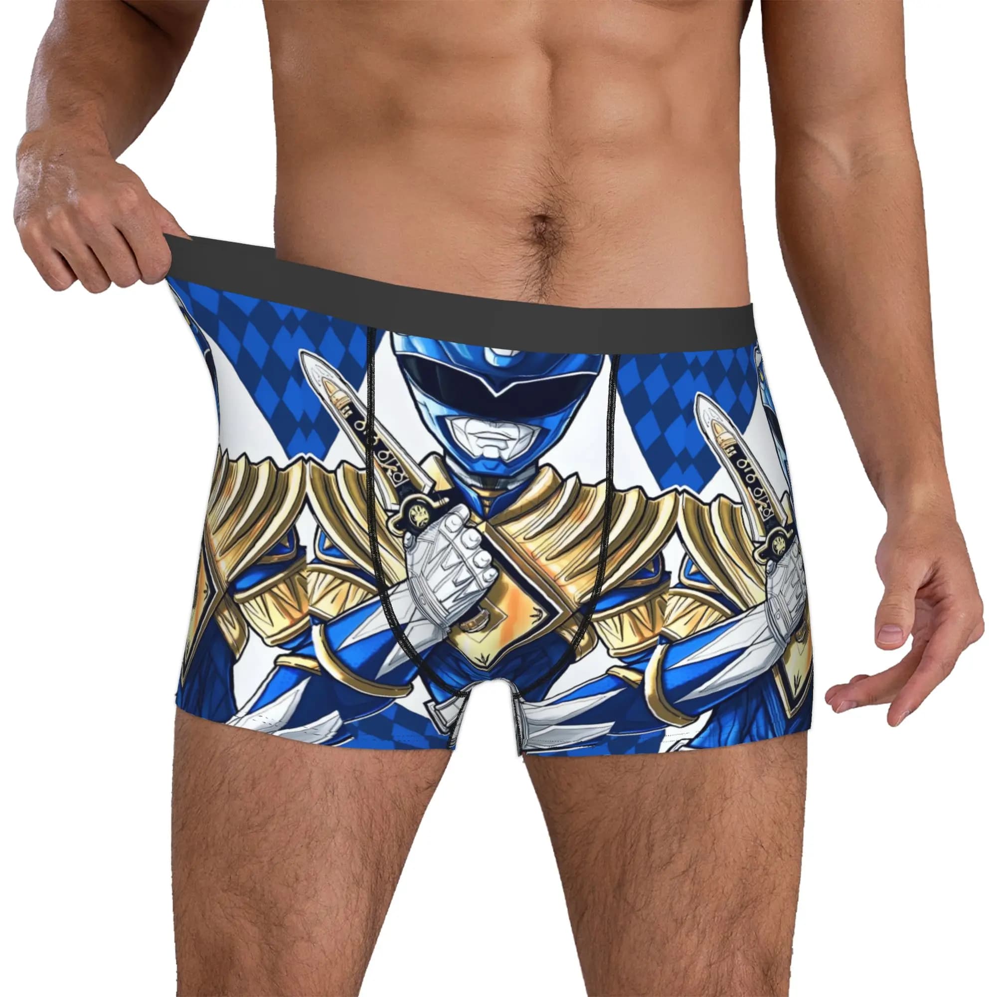Custom Super Sentai Hot Japan Boxers Shorts Men's Briefs Underwear Cool Underpants