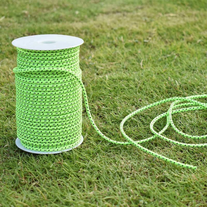 Diameter 4mm/2.5mm. 10m fluorescent Paracord outdoor hiking tent camping rope stendibiancheria reflective survival equipment Multi tools