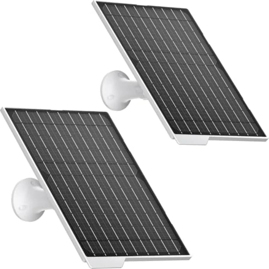 Confezione da 2 pannelli solari da 9 W - Caricabatterie impermeabile IP65 ad alta efficienza con cavo USB-C da 10 piedi e adattatore micro USB, funziona fino a -4 ° F~176