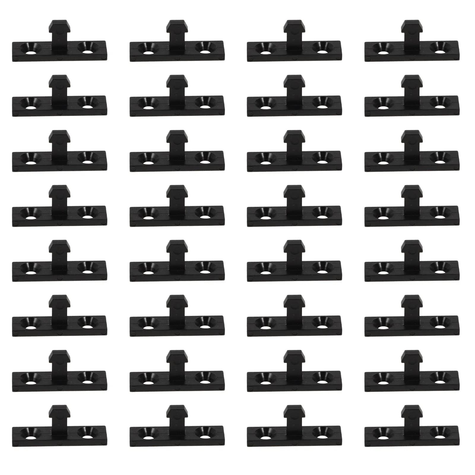 50 Pezzi Bottoni a Pressione per Pattumiere, Ricambi in Plastica Resistente per Contenitori Rifiuti di Casa, Hotel, Ristoranti, Chiusura a Scatto per Bidoni