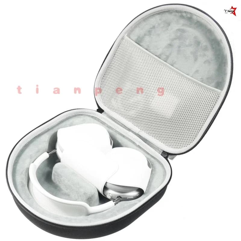 Hard EVA Protective Carry Shell Shockproof Waterproof Dust Resistant Storage Case For AirPods Max Headphones Outdoor Commuting